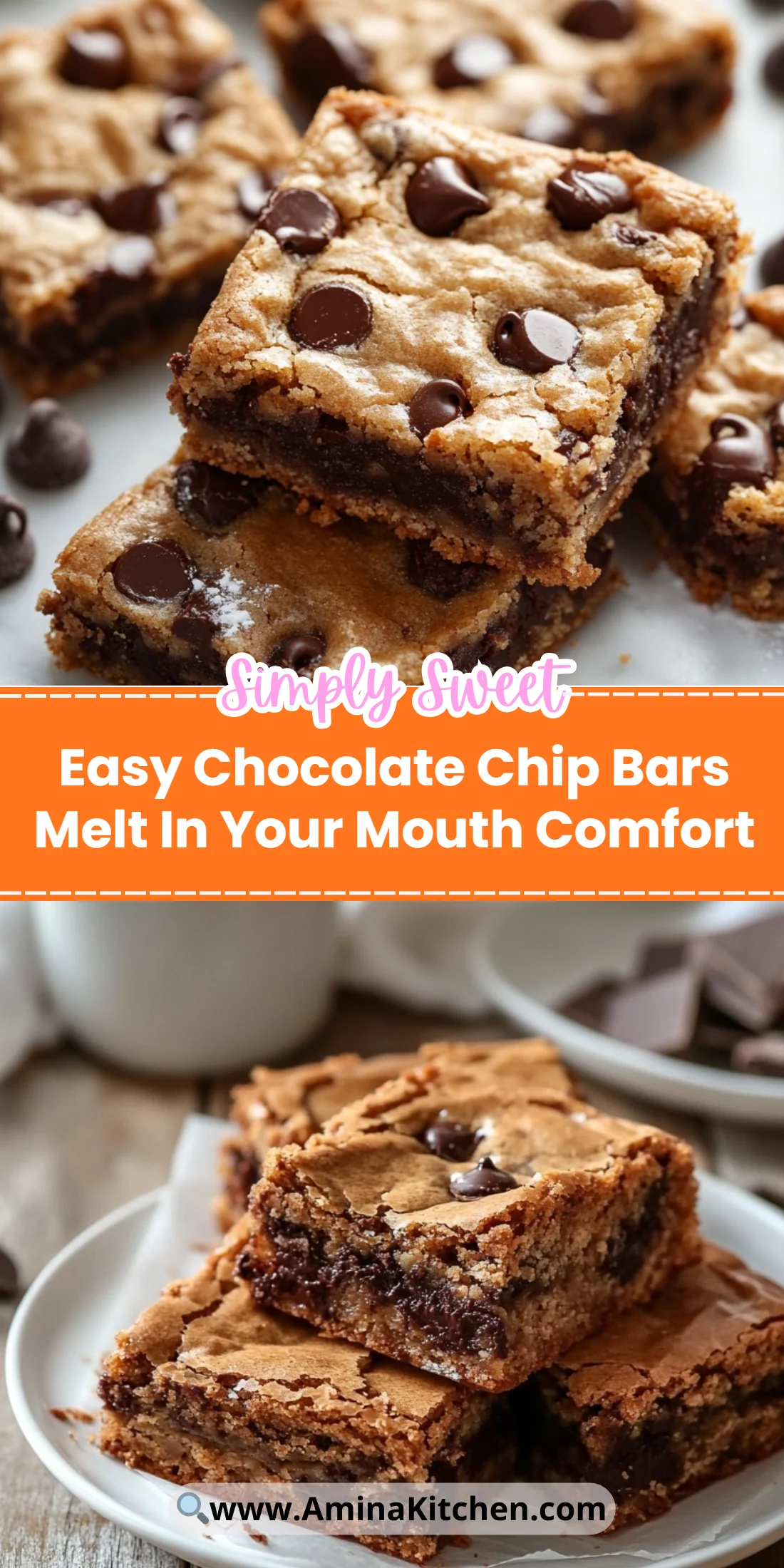 Easy Chocolate Chip Bars Melt In Your Mouth Comfort