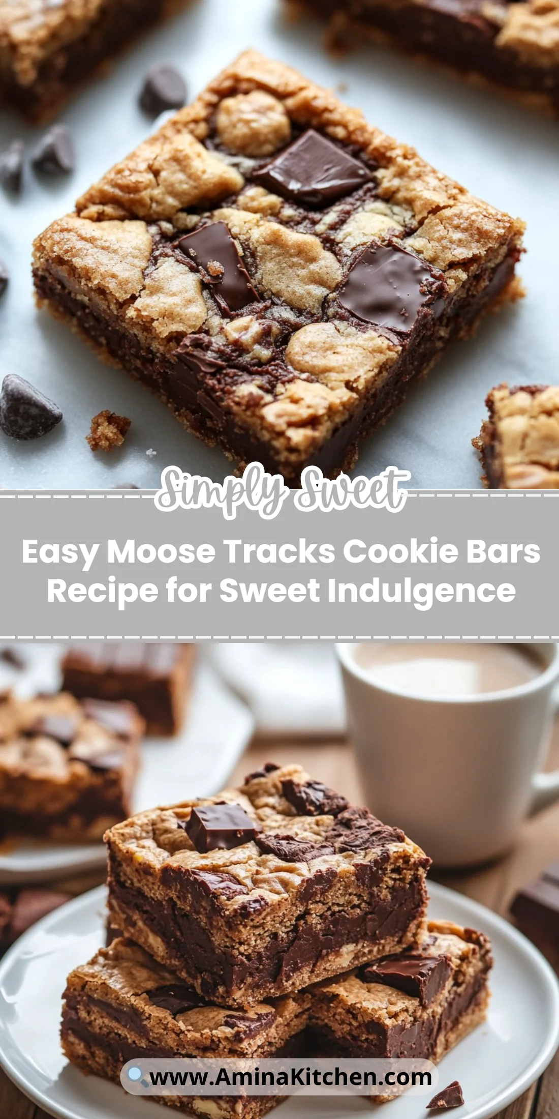Easy Moose Tracks Cookie Bars Recipe for Sweet Indulgence