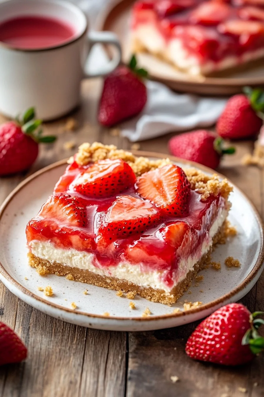 Strawberry Cheesecake Bars