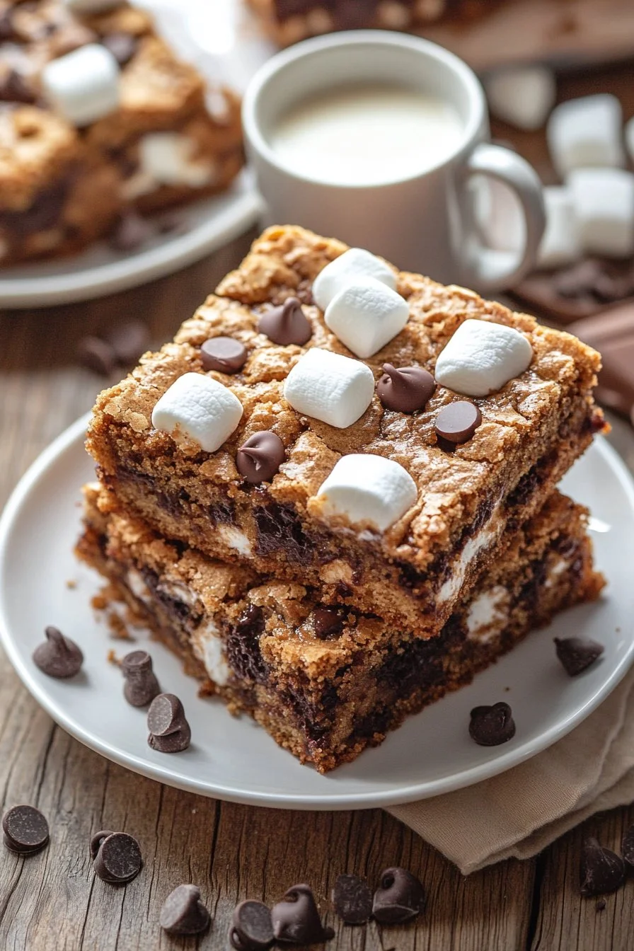 Melt-in-Your-Mouth S'mores Cookie Bars Family Favorite